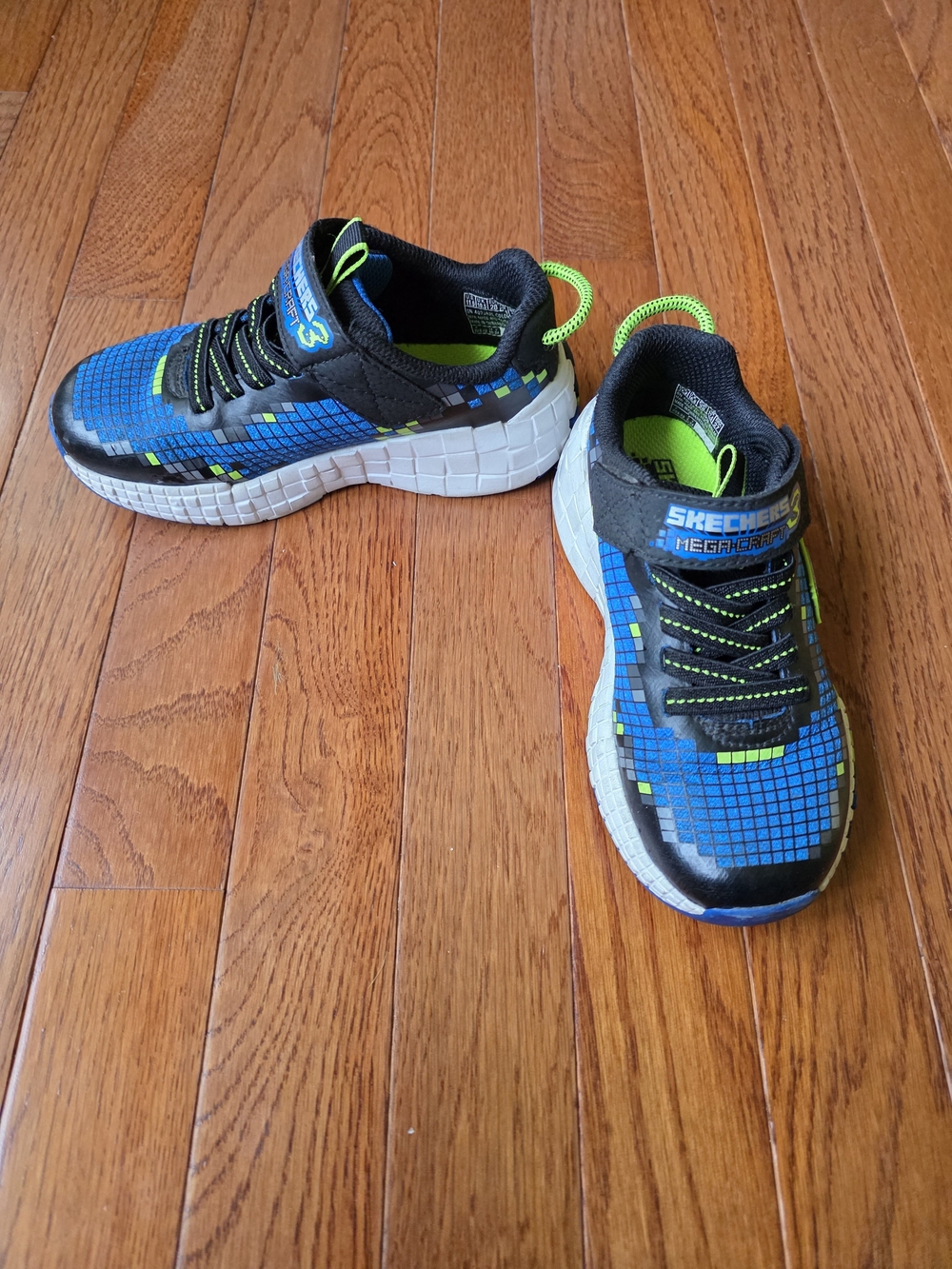 Skechers Kids' Blue & Black Mega-Craft Lightweight Sneakers
